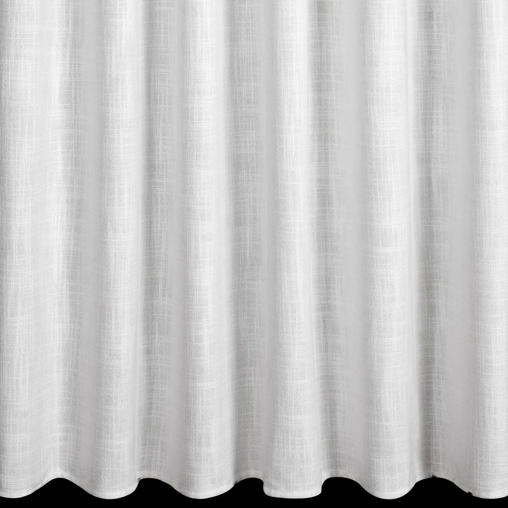ZÁVES NA PÁSKE ROSI1 140X270 CM BIELA