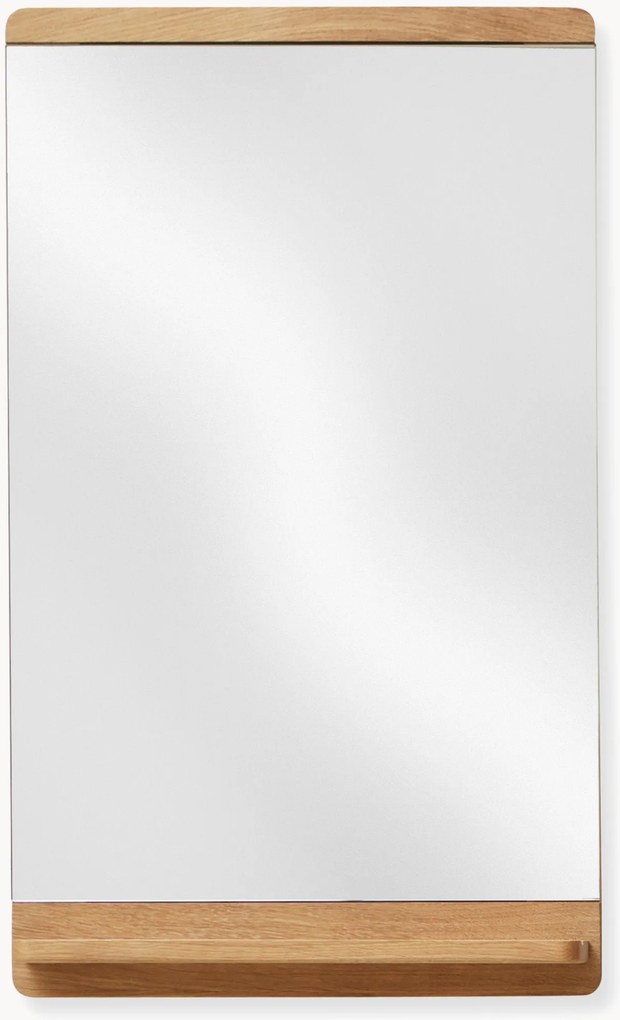 Drevené nástenné zrkadlo Rim