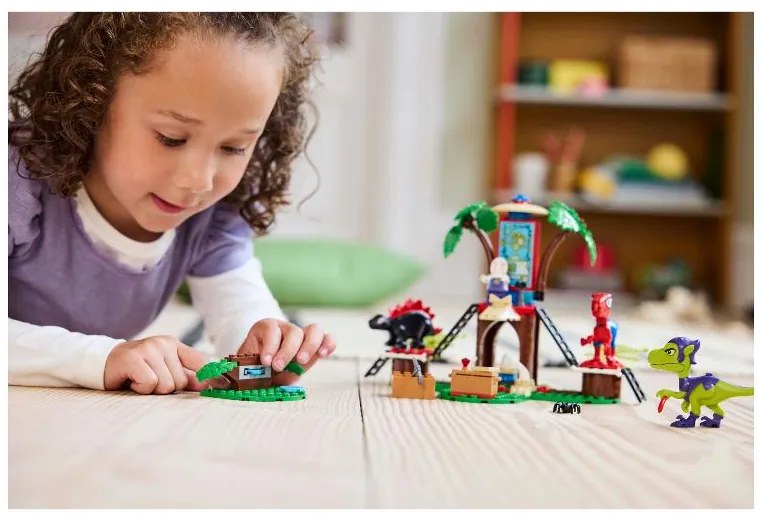 Lego® Spidey und Super-Freunde 11200 Spidey, Gobby a bitka raptorov v základni na strome (100396885)