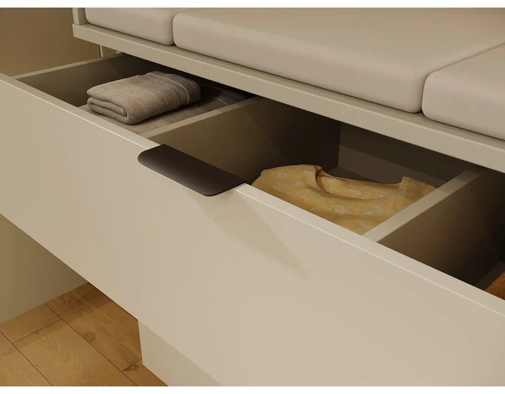 Sivá detská komoda 105x92x54 cm Tomino – Germania