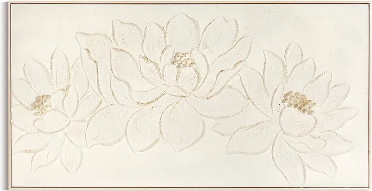 OBRAZ 700 62X122 CM KRÉMOVÝ