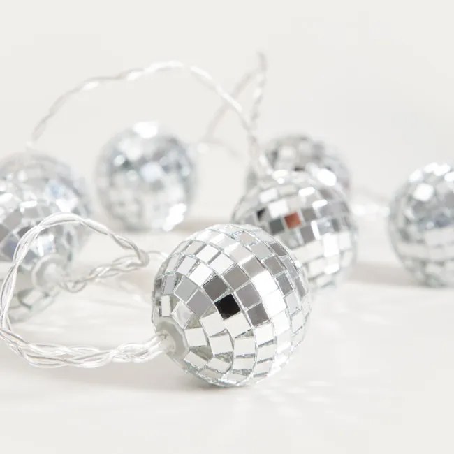 Vianočná dekorácia DISCO LED disko gule 753985