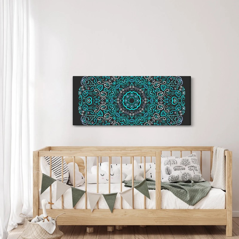 Obraz ornamentálne abstrakcie (120x50 cm)