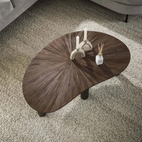 Konferenčný stôl 26-67 Maya 110cm Drevo Teak - Komfort-nábytok