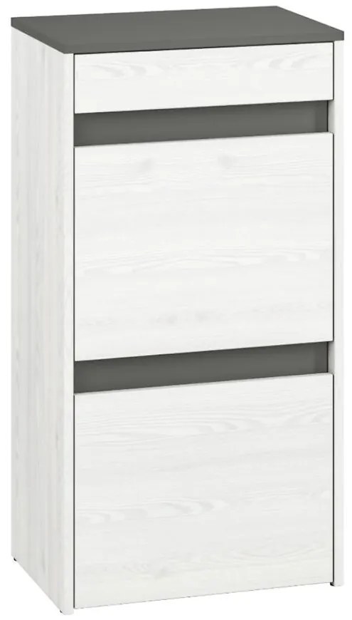 Skrinka na topánky 94x50 HYGA04 snežná borovica