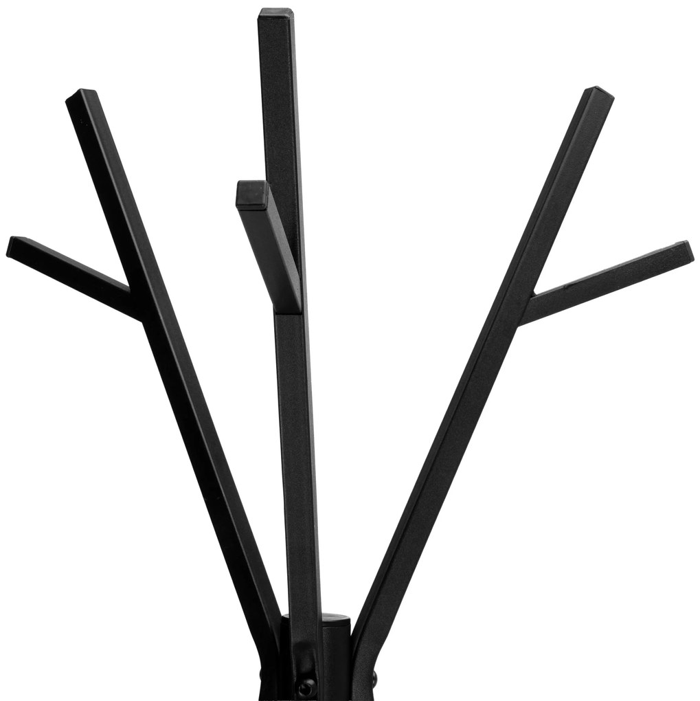 Předsíňový věšák PILUR černý