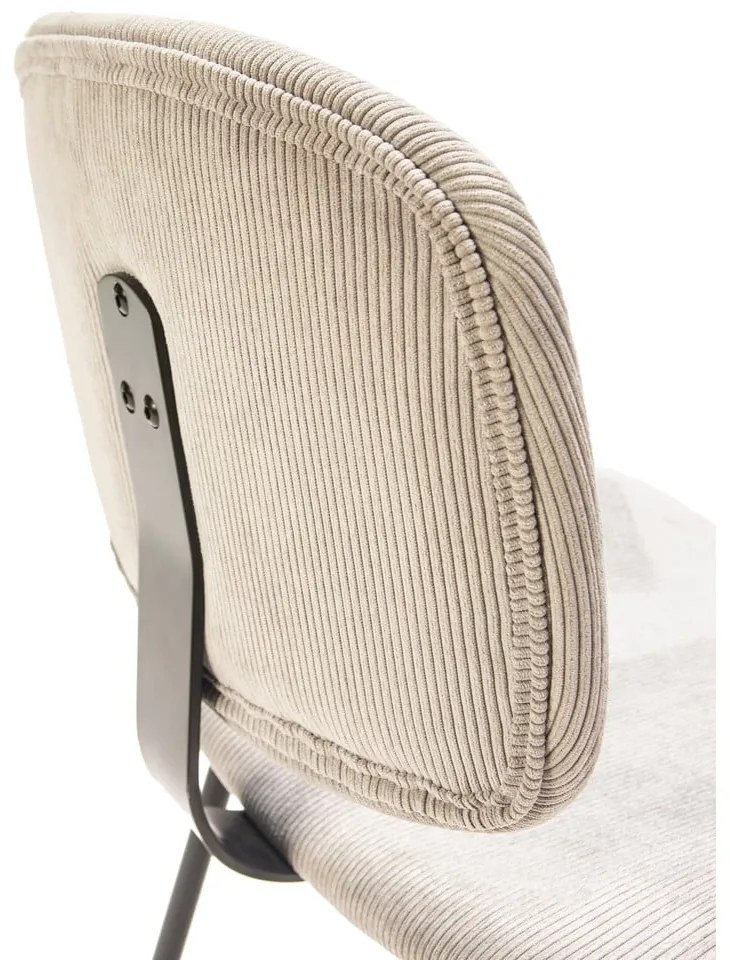 Svetlosivé barové stoličky v súprave 2 ks (výška sedadla 66 cm) Arus – Marckeric