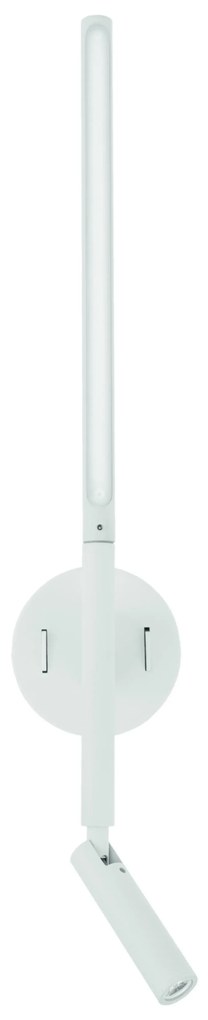Moderné nástenné svietidlo Handy 2 biele