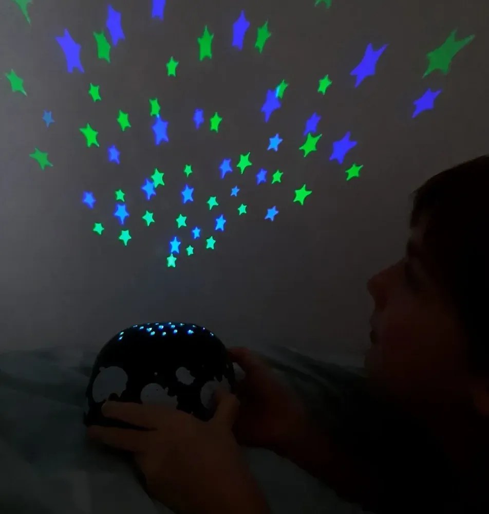 Svetelný projektor duch