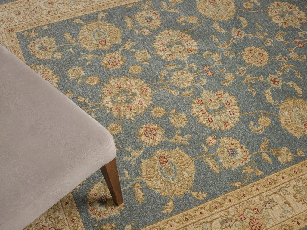 My Flair, Kusový koberec Maryam 5 dunkelblau, 140x200, viacfarebná, chodba / predsieň