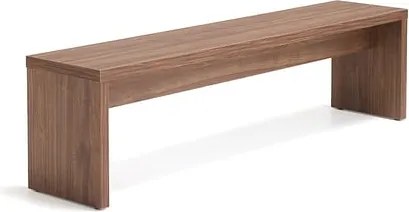 Lavica CONNECT, 1700x360x450 mm, orech