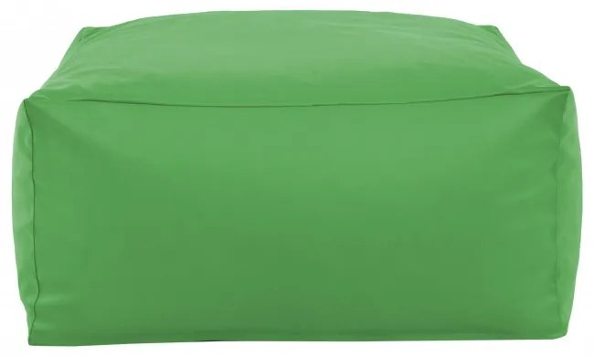 Taburetka zelená kocka ekokoža