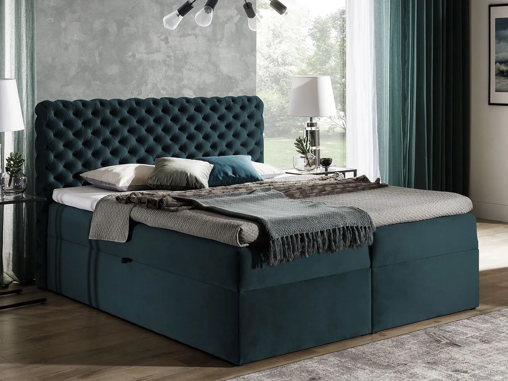 PROXIMA.store - Kontinentálna boxspring posteľ ODESSA ROZMER: 120 x 200 cm