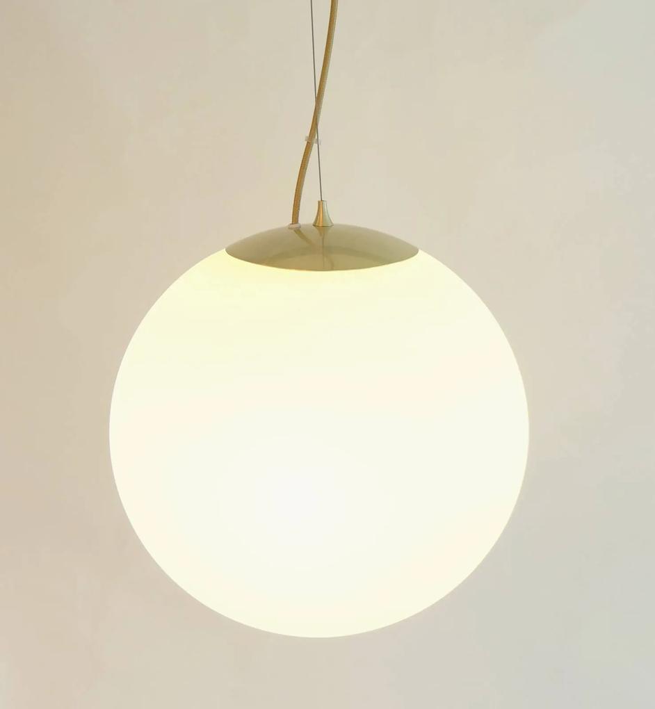 Innermost Drop závesná lampa, mosadz, Ø 20 cm