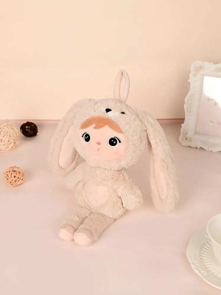 Mojkáčik - Bábika zajačik béžová mini 30 cm