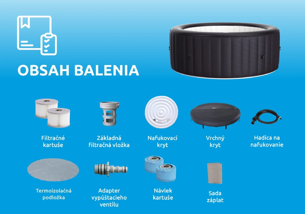 Mspa | Vírivý bazén MSPA Rimba U-RB062 | 11400297