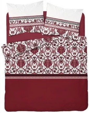 INTERMEDIC SK Posteľná obliečka Bavlnený satén Luxury Red 140x200/70x80 cm