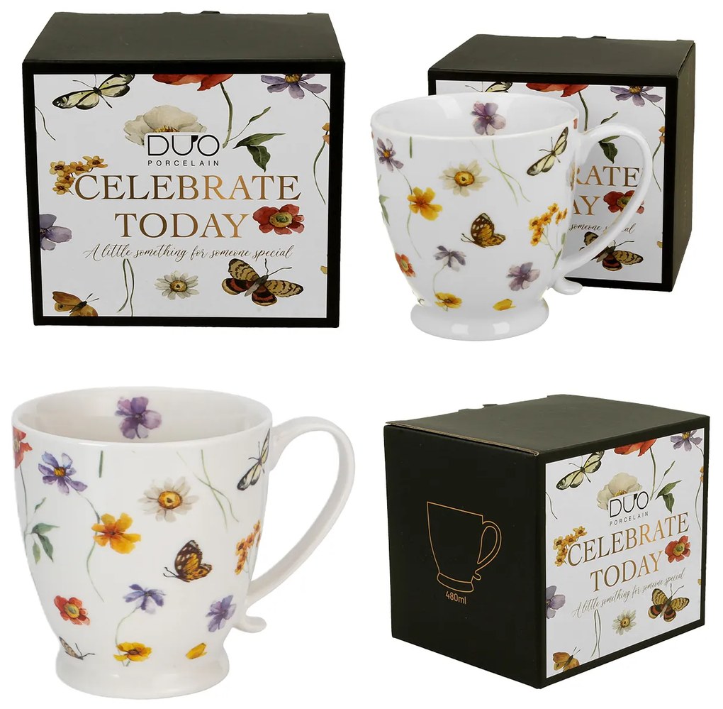 Porcelánový hrnček na nohe Royal Margaret 510 ml