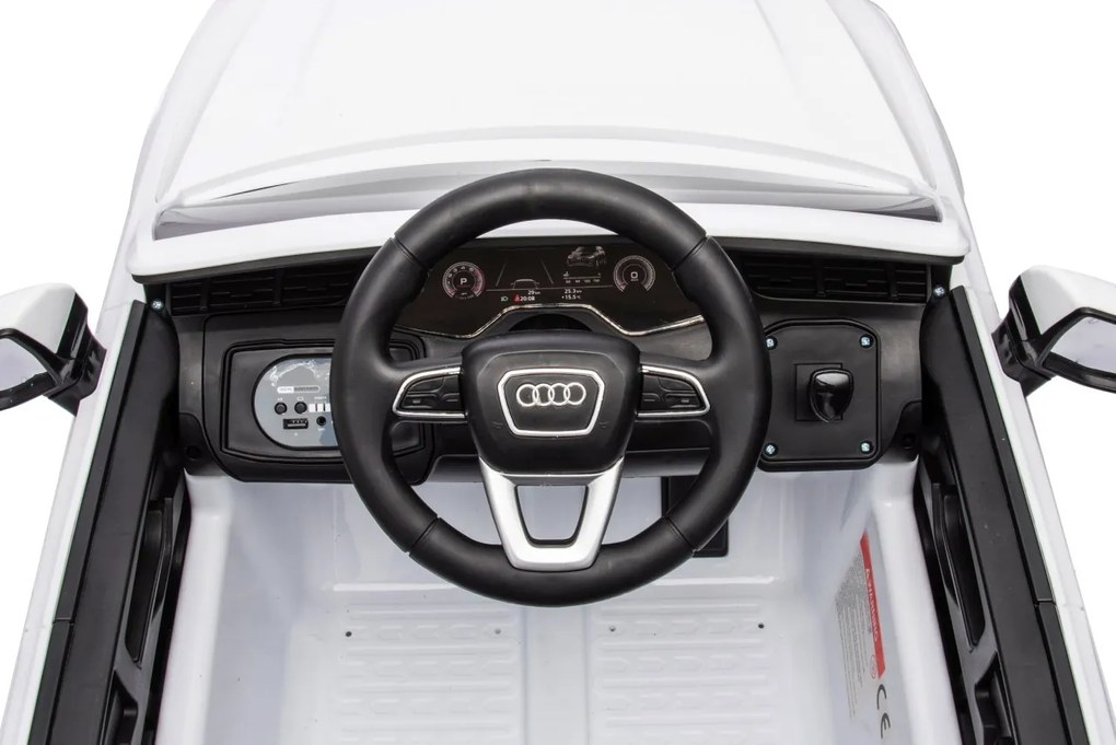 Elektrické auto Audi Q7 NEW LIFT RAMIZ PA.HL678 - biele