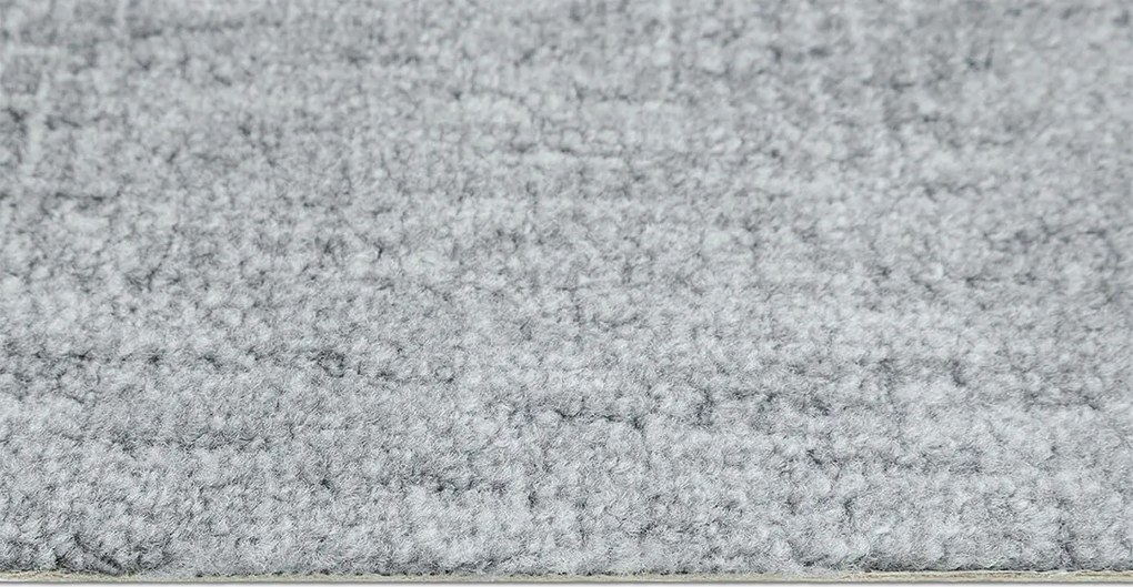 Metrážny koberec Batik 90, na mieru, šíře 4m, šedá, filc, obývacia izba, Associated Weavers