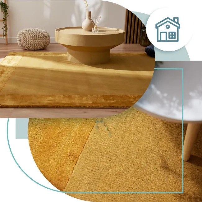 Koberec Ascot zlatý