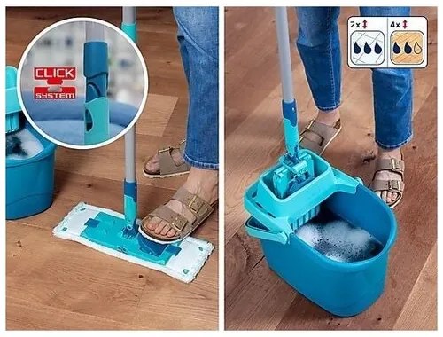Leifheit Set PowerClean M + náhrada micro duo ZADARMO 55515