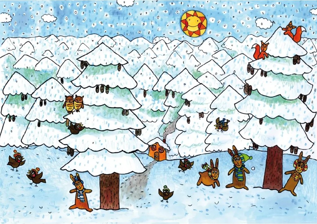 MARIONETINO Bábky a kulisy k rozprávke Snehulienka a sedem trpaslíkov