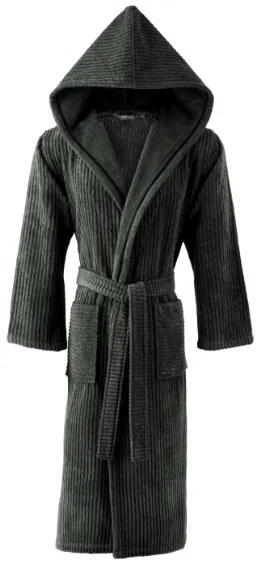Soft Cotton Unisex župan STRIPE s kapucňou