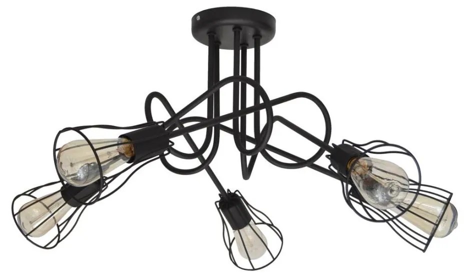 Prisadený luster OXFORD 5xE27/15W/230V