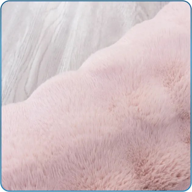 Koberec Rabbit Bubble ružový kruh