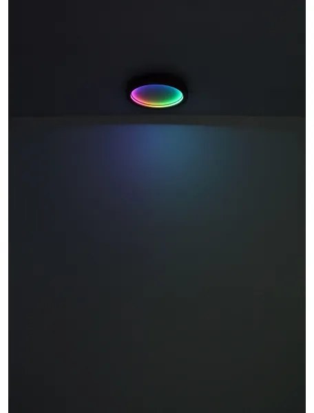 Globo 41374-24R - LED RGBW Stmievateľné stropné svietidlo BRANZA LED/24W/230V + DO