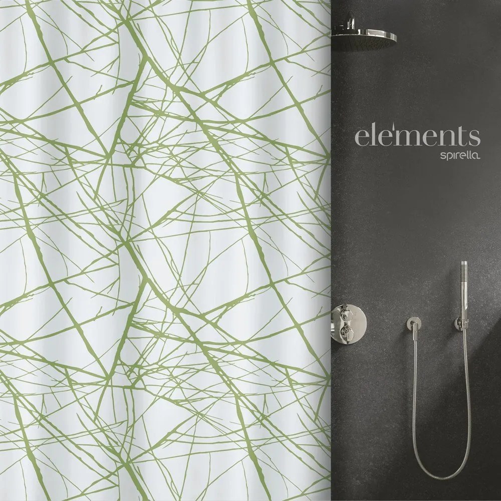 Sprchový záves 180x200 cm Fores – Spirella