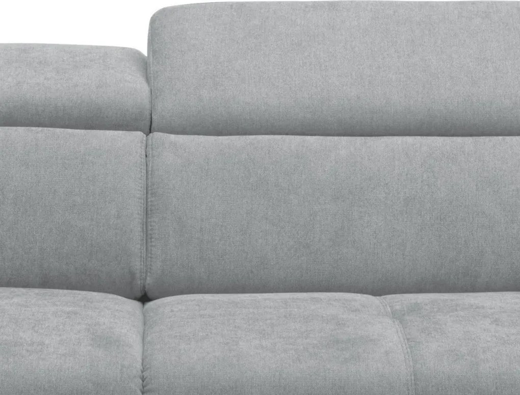 Trojsedák Speedway, svetlo šedá látka