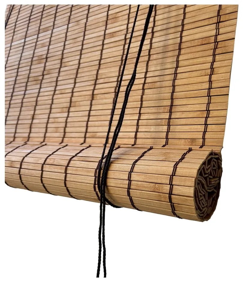Bambusová roleta v prírodnej farbe 60x160 cm Zeva – Gardinia