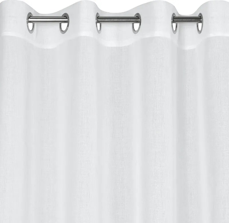 ZÁCLONA MARGO 140X250 CM BIELA