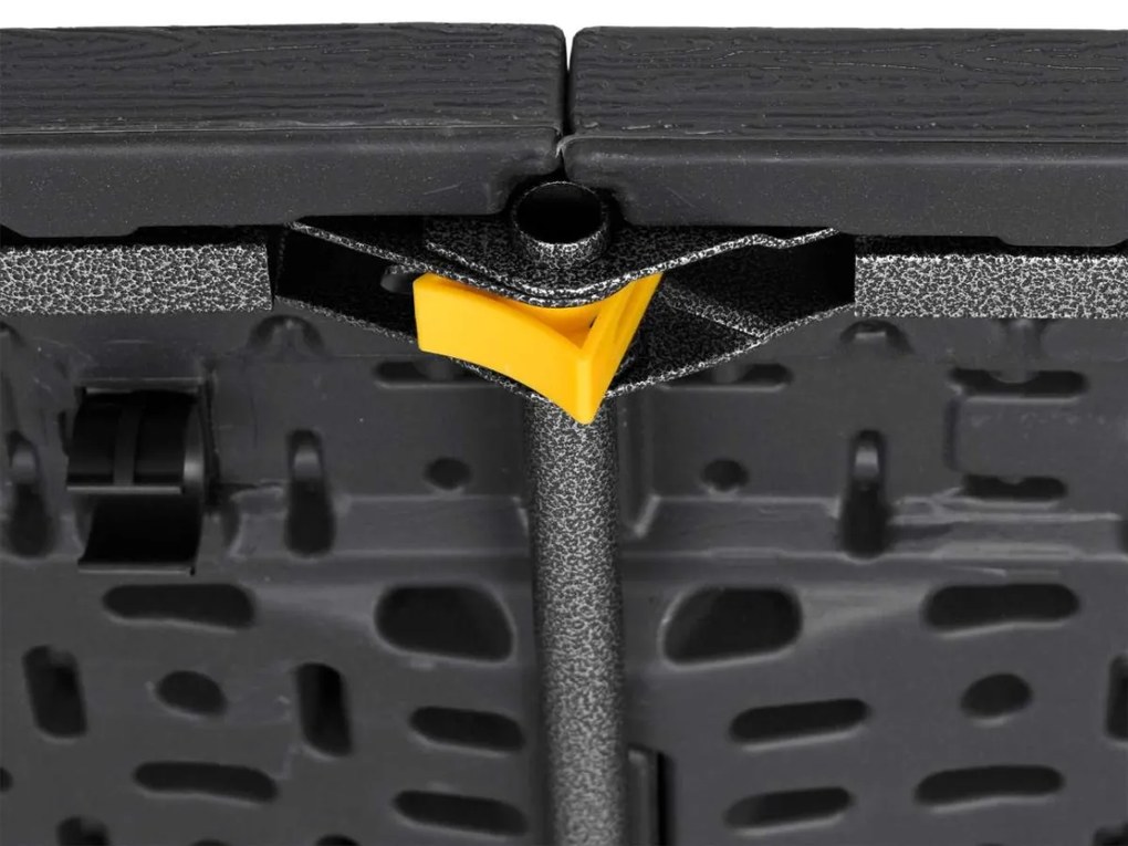 Cateringový stôl WOODLAND 180 cm antracitový