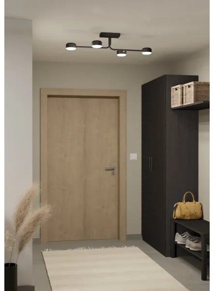 Eglo 900351 - LED Stmievateľný prisadený luster CLAVELLINA 4xLED/6,8W/230V