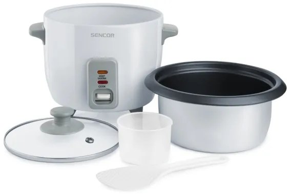 Sencor - Ryžovar 300W/230V 0,6l biela