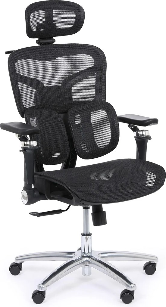 Kancelárska stolička LEVEL, sivá