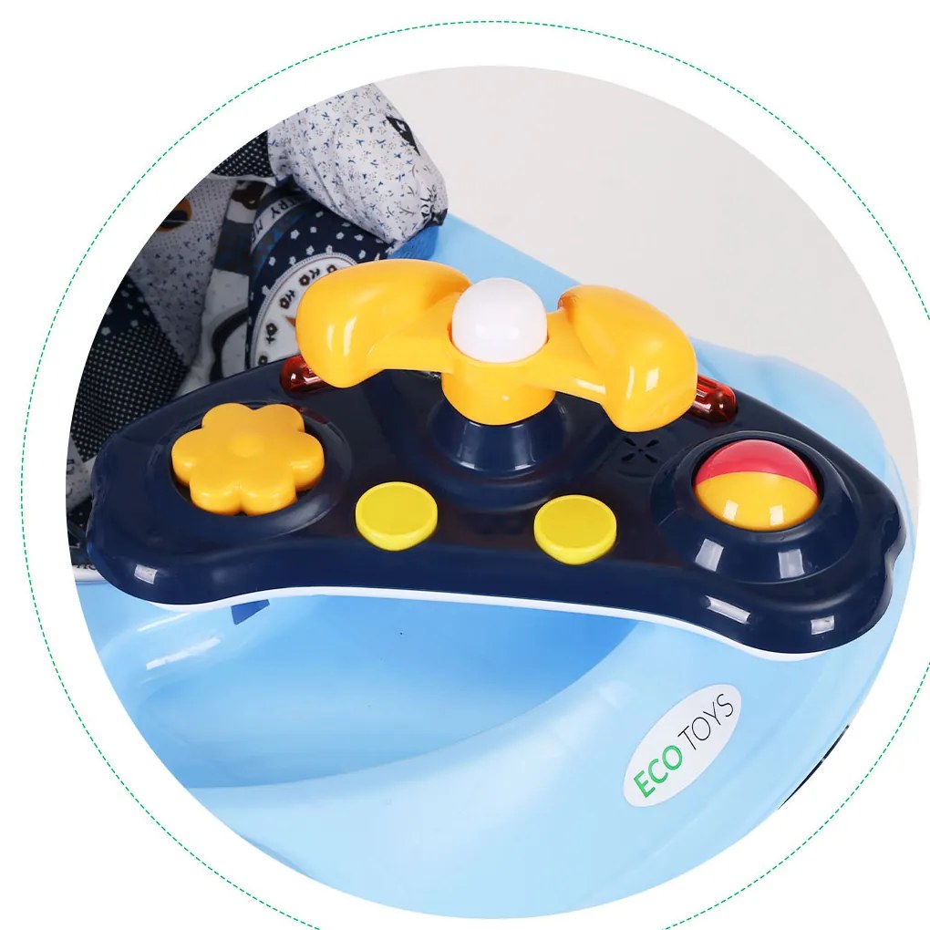 WELLHOX Detské chodítko so zvukovým multimediálnym panelom