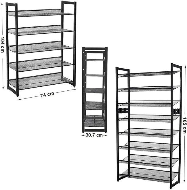 Regál na topánky LMR005B