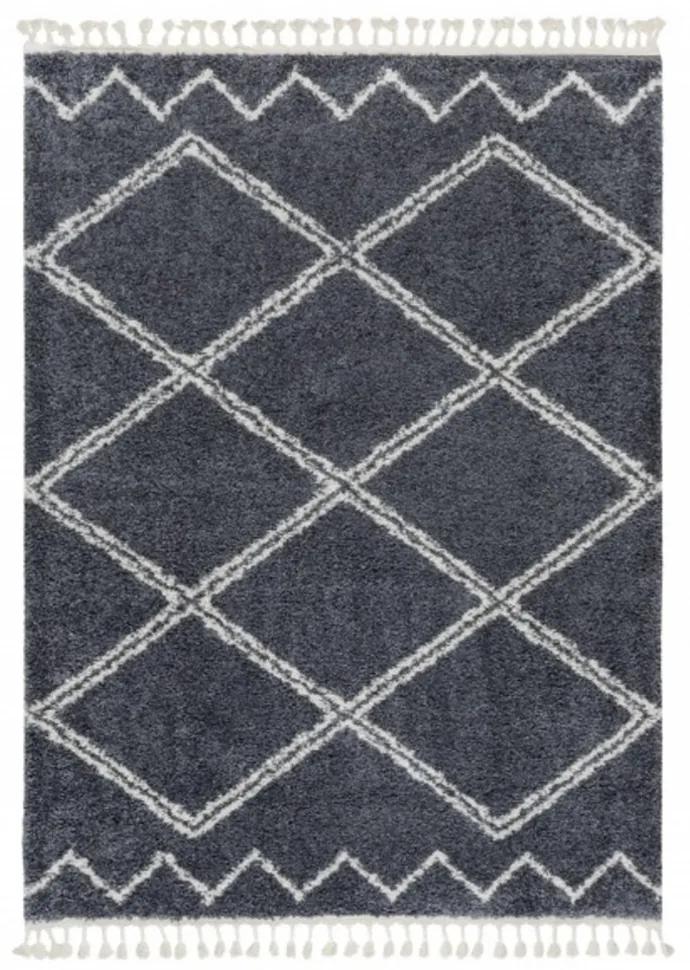 Kusový koberec Shaggy Asil šedý, Velikosti 140x190cm