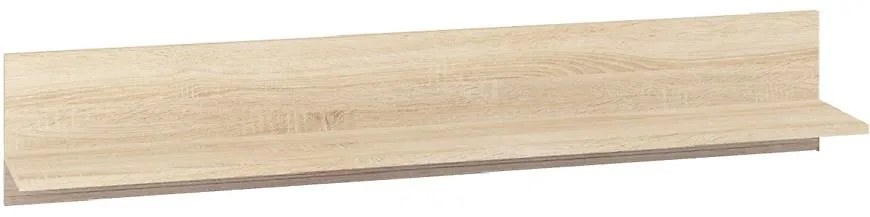 Polička 138 Castel 16 Sonoma/hľuzovka