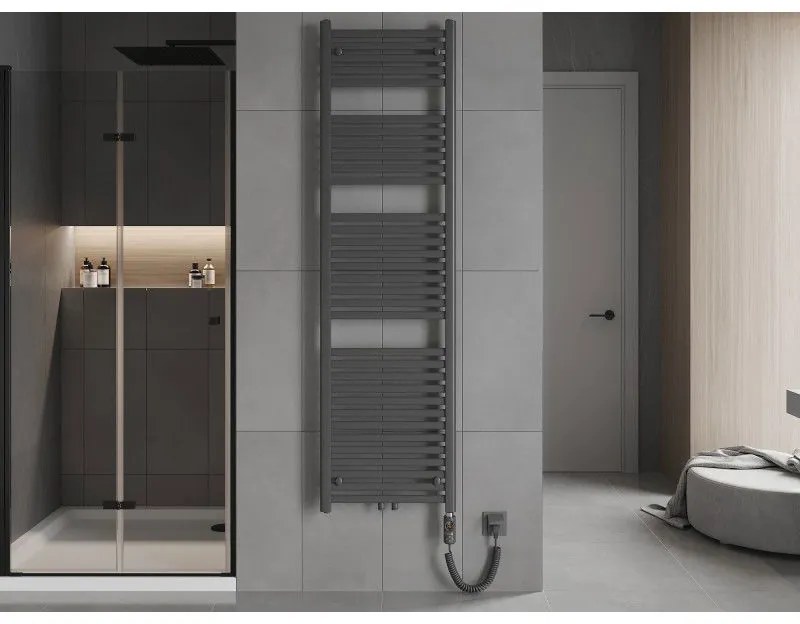 Mexen Hades, elektrické vykurovacie teleso 1800 x 500 mm, 900 W, antracitová, W104-1800-500-2900-66