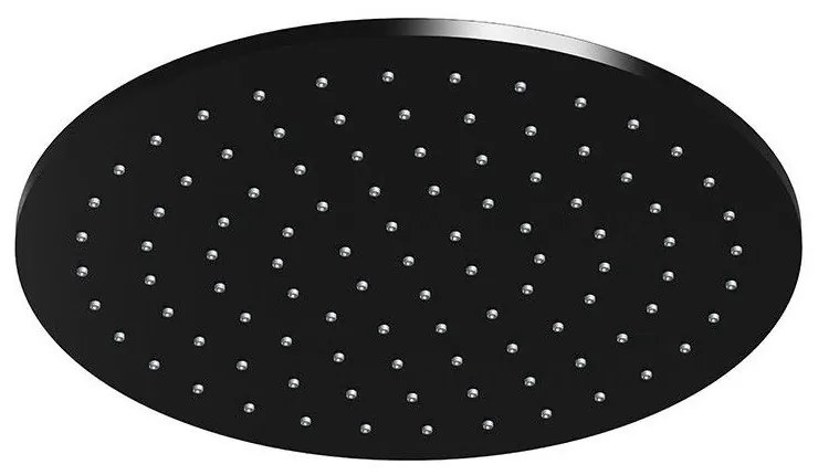 STEINBERG 100 horná sprcha 1jet, priemer 300 mm, matná čierna, 1001688S