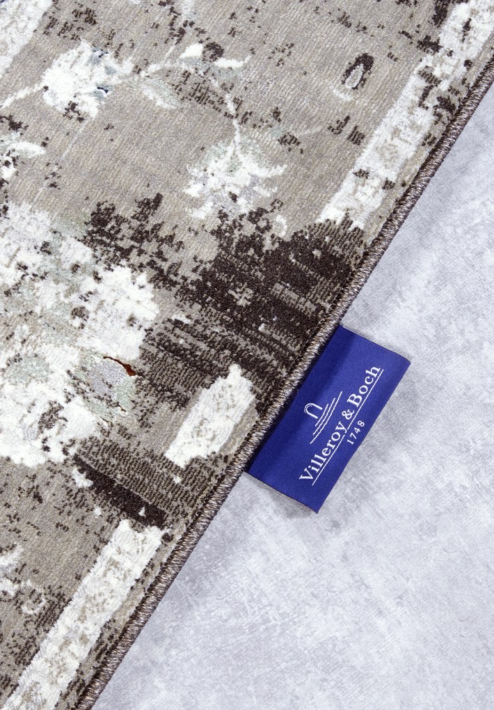 Kusový koberec Villeroy & Boch 106069 Brown, 155x235, hnedá, obývacia izba, Villeroy & Boch