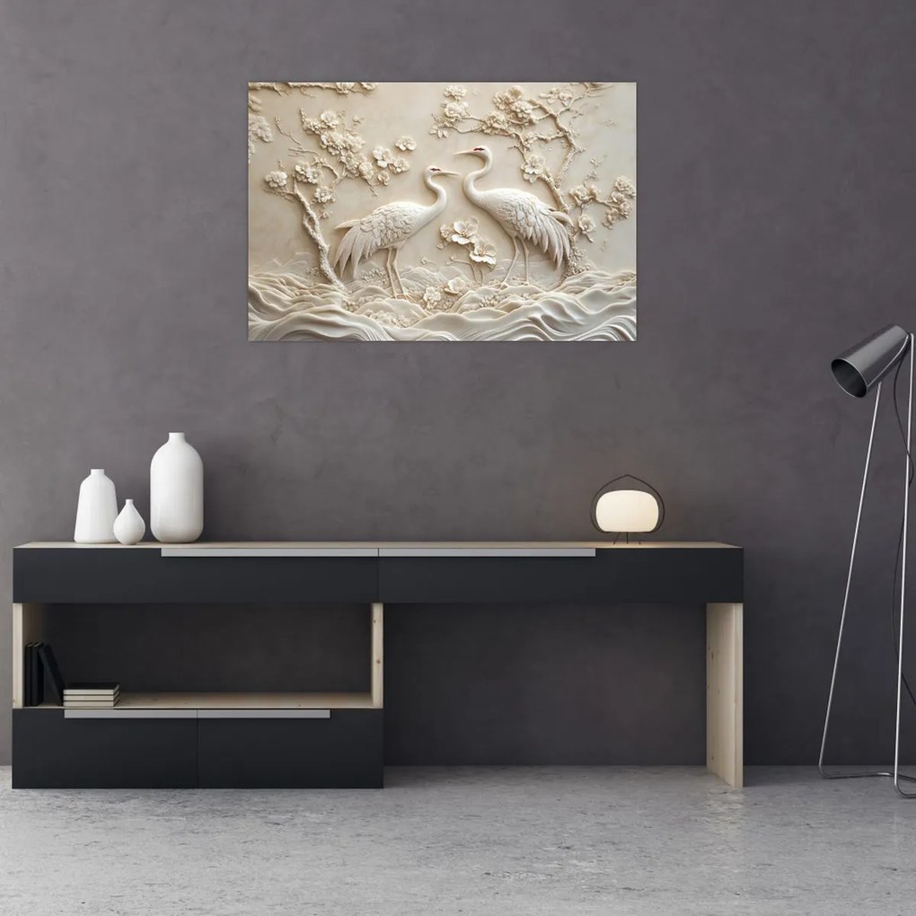 Obraz - Čínsky vzor (90x60 cm)