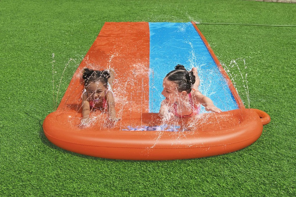 CH DVOJNÁSOBNÁ VODNÁ ŠMYKĽAVKA 488 CM *9085