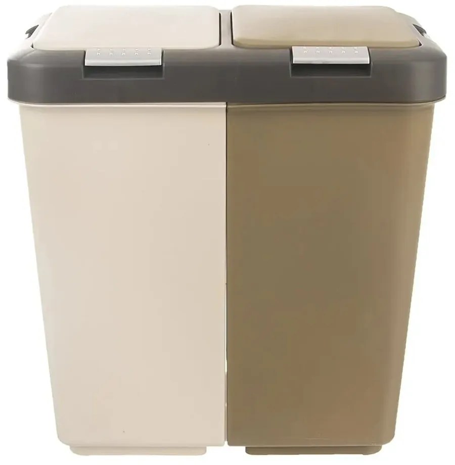 Plastový odpadkový kôš na triedený odpad 20 l Duo Dust - Orion