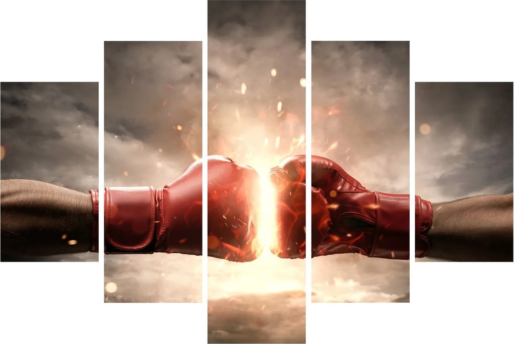 Obraz - Boxing (150x105 cm)